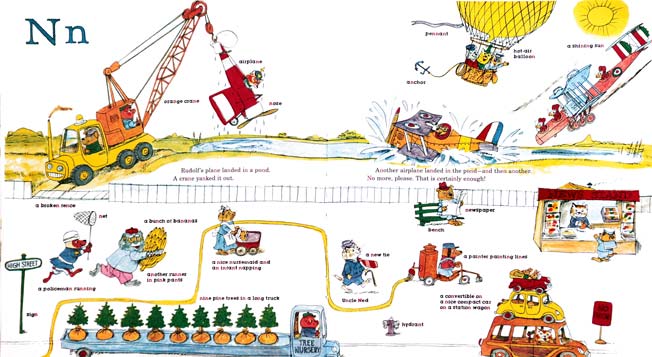 RICHARD SCARRY’S ABC WORD BOOK Learning To Read