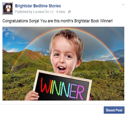 September 2015 Brightar book winner
